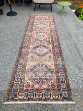 Load image into Gallery viewer, Morgan - 3.2&#39; x 10.7&#39; Vintage Persian Runner Rug
