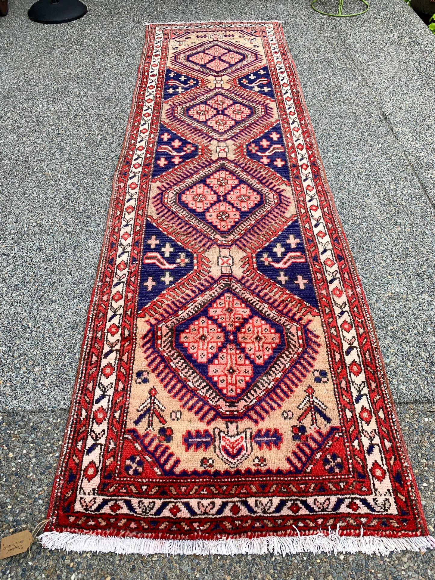 Josephine - 3.0' x 10.6' Vintage Persian Runner Rug