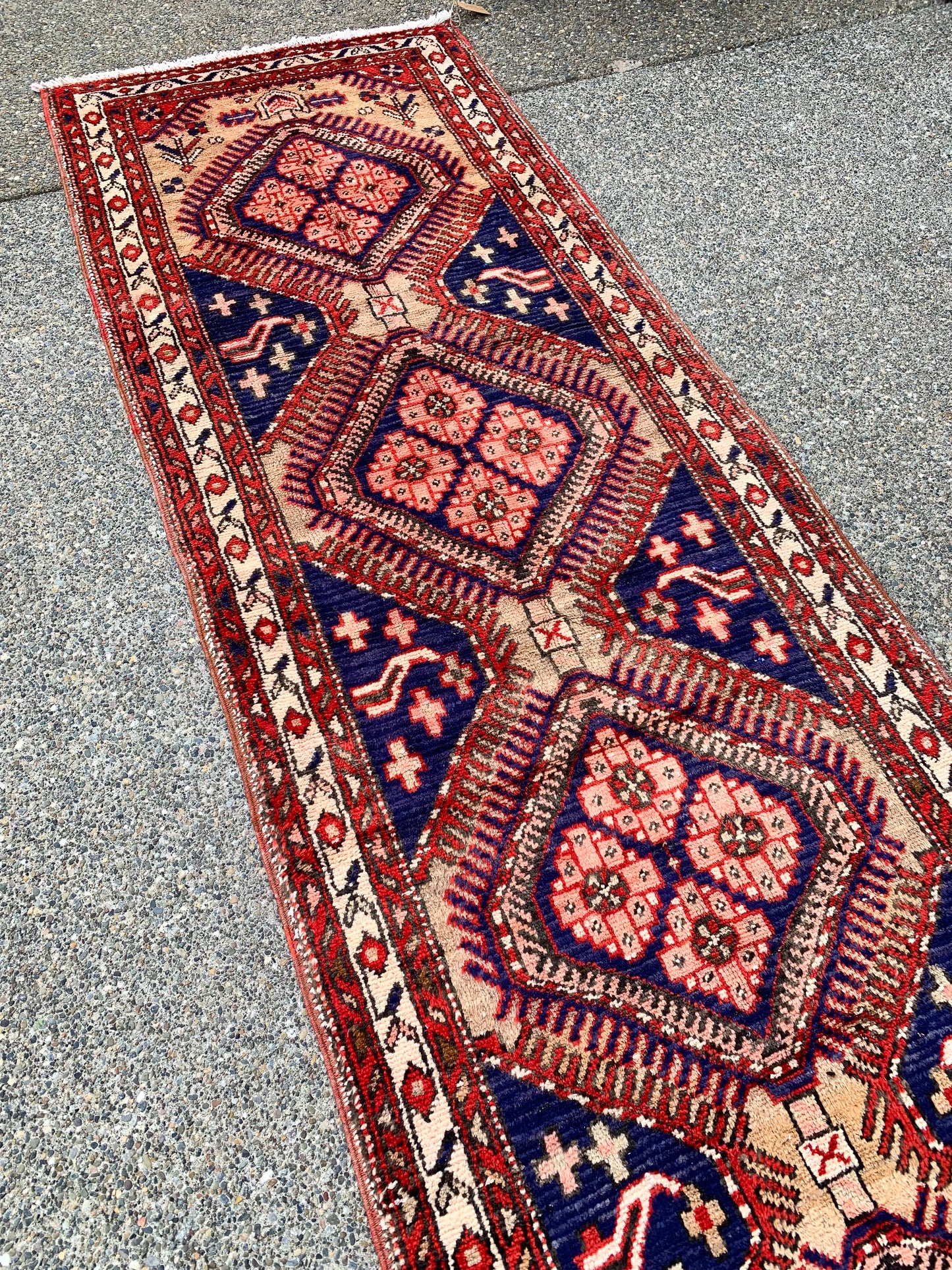 Josephine - 3.0' x 10.6' Vintage Persian Runner Rug