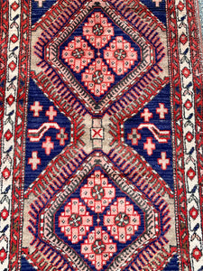 Josephine - 3.0' x 10.6' Vintage Persian Runner Rug