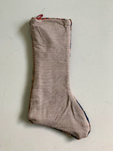 Load image into Gallery viewer, Vintage Turkish Rug Christmas Stocking &quot;G&quot;
