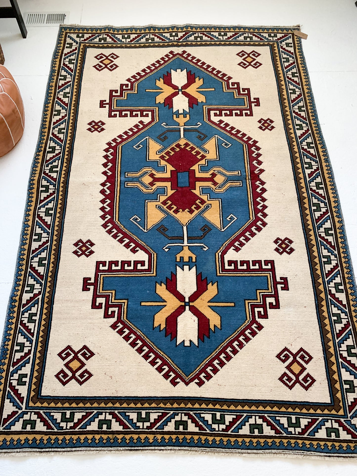 Micaela - 4.9' x 7.4' Vintage Turkish Area Rug