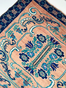 Odette - 4.5' x 9.3' Vintage Turkish Area Rug