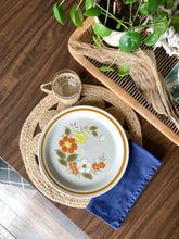 Load image into Gallery viewer, Vintage Mountain Wood Collection Trellis Blossom Stoneware Dinner Plates - Local Only
