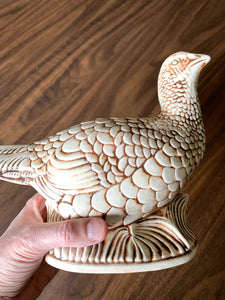 Vintage Ceramic Pheasant Figurine Pair - Local Olympia Pickup Only
