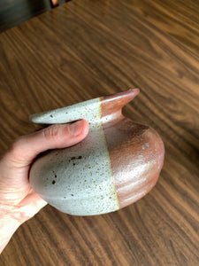 Vintage Ceramic Pottery Vessel Pair