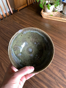 Vintage Ceramic Pottery Bud Vase & Bowl