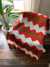 Load image into Gallery viewer, Vintage Handmade Crocheted Blanket
