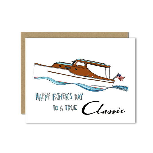 Chris Craft Father's Day Card