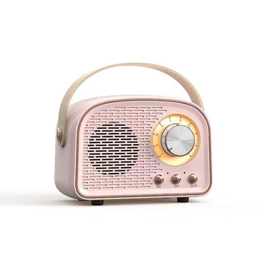 Retro Bluetooth Speaker: Pink