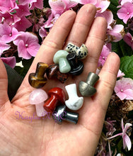 Load image into Gallery viewer, 50 PCs Mixed Crystal Mushroom 20mm Healing Energy
