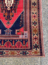 Load image into Gallery viewer, Reserved - Martha - 4&#39; x 7.2&#39; Vintage Turkish Oushak Area Rug
