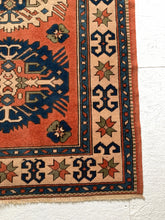 Load image into Gallery viewer, Cynthia - 4&#39; x 6.1&#39; Vintage Turkish Oushak Area Rug
